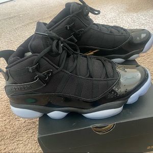 Size 8 - Jordan 6 Rings Black Ice 2018
